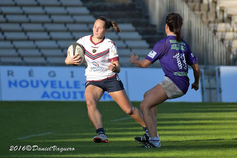 Bayonne D Vore Les Lionnes Du Stade Bordelais En Rugby Elite Armelle