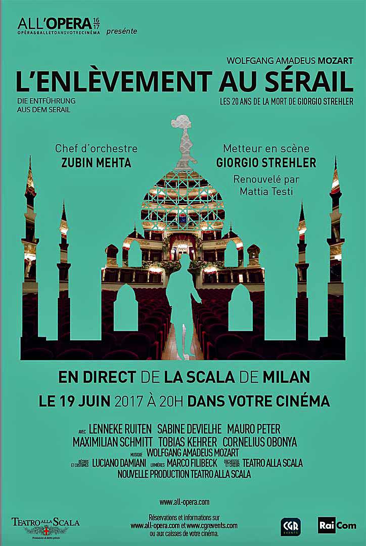 L'ENLÈVEMENT AU SÉRAIL - ALL'OPERA (CGR EVENTS)