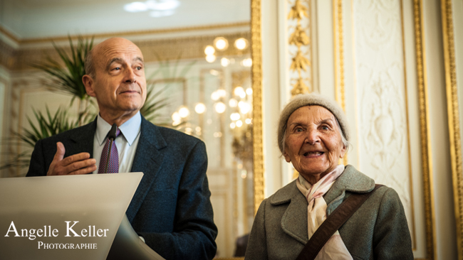 Alain Juppé et Claudia Cavalier Alain Juppé et Claudia Cavalier