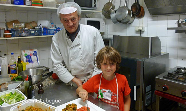 Michel et son fils