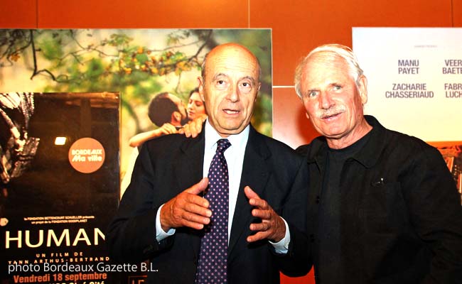 Alain Juppée et Yann Artus Bertrand