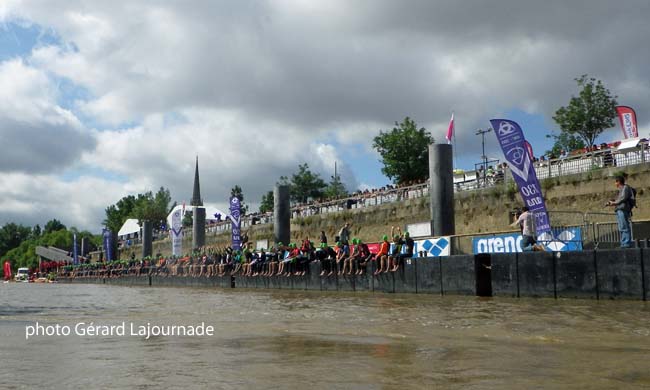 Traversée de Bordeaux à la nage Traversée de Bordeaux à la nage