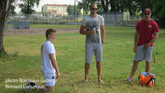 Blair Connor, Justin Purll et Bruce Reihana