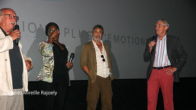 Jean Becker, Claudia Tagbo, Gérard Lanvin et Pierre Benard