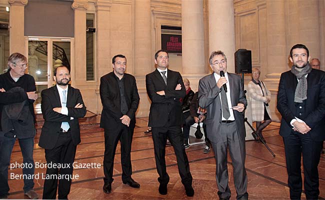 Paul Matharan, Christian Block, Stéphane Barry, Vincent Caliot, François Hubert et Fabien Robert