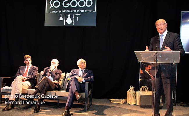 Eneko Goia Laso, Alain Juppé, Pierre Goguet et Alain Rousset