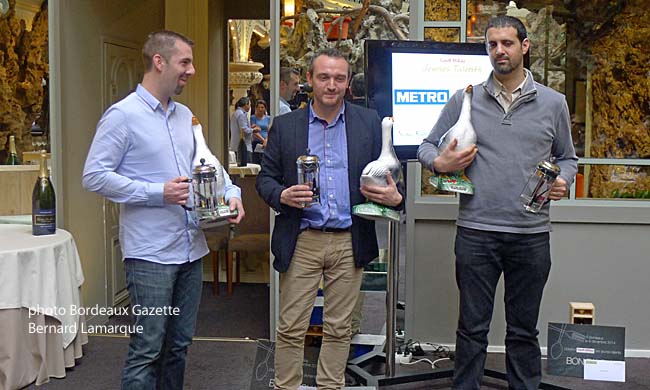 Manuel Godet (Tarbes), Jérémy Morin (Toulouse) et Aurélien Crosato (Bordeaux) Manuel Godet (Tarbes), Jérémy Morin (Toulouse) et Aurélien Crosato (Bordeaux)