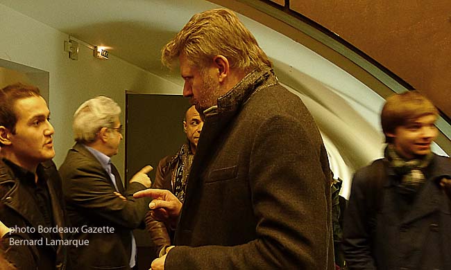 Karsten Dobers en discussion avec les élèves de la Master Class Karsten Dobers en discussion avec les élèves de la Master Class