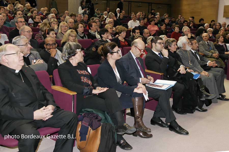 Pendant la présentation de la soirée par Ludovic Martinez