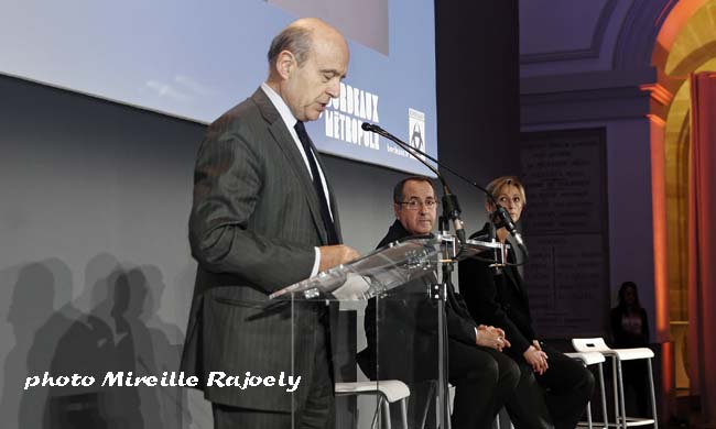 Alain Juppé, Michel Delpuech et Guillemette Rolland