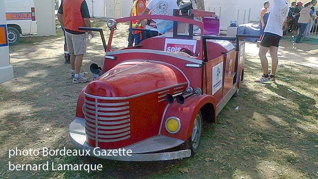 Char "les pompiers"