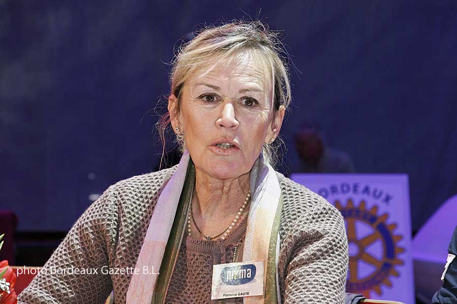 Florence Gauté la Présidente de l'association Prim@ 