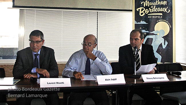 Laurent Moretti, Alain Juppé et Thierry Beheregaray