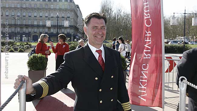 Le Commandant du Viking Forseti