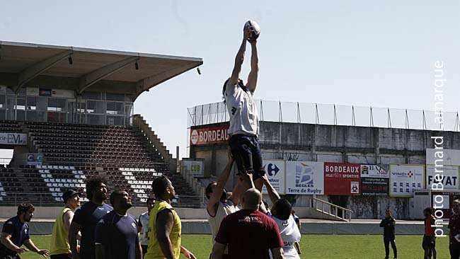La touche reste la rampe de lancement de l'UBB