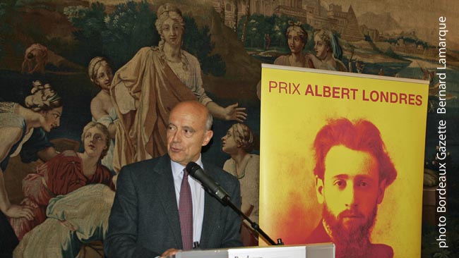 Remise du prix Albert Londres