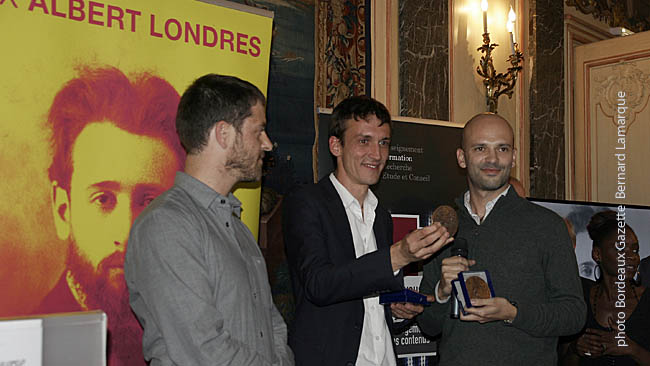 Roméo Langlois, Julien Fouchet et Sylvain Lepetit