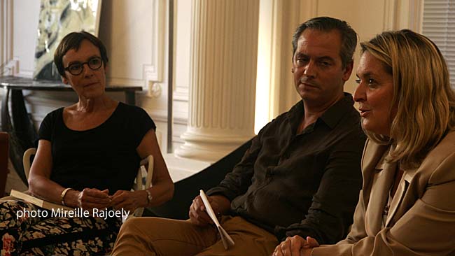 Pascale Dewambrechies, Rodolphe Martinez et Marie-Laure Hubert Nasser