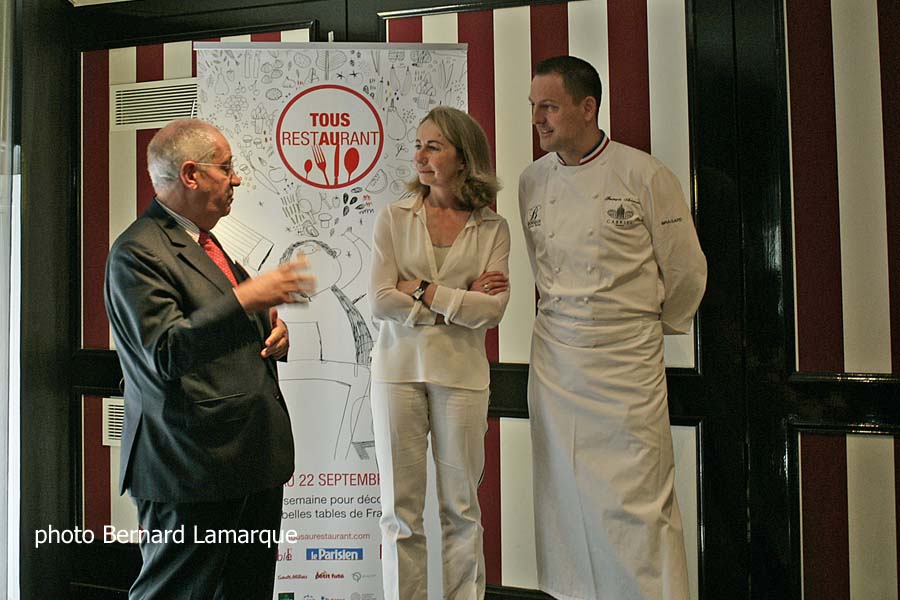 Jean-Charles Bron, Emmanuelle Veron et François Adamski