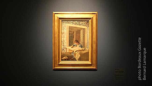 Brodeuse dans le palais du sultan à Constantinople Paul Leroy