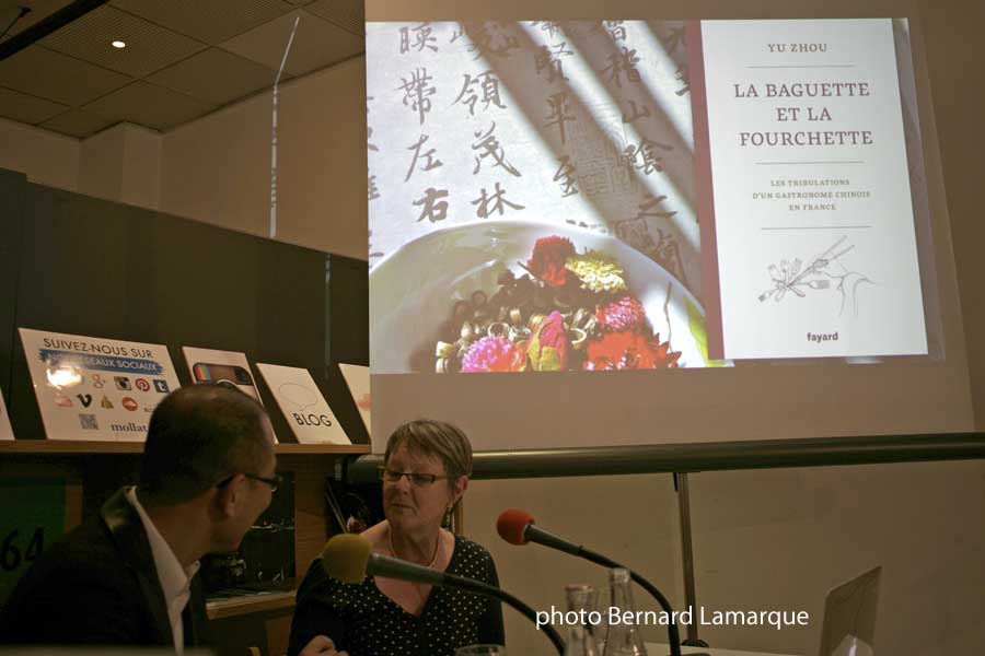 Yu Zhou avec Ségolène Lefevre