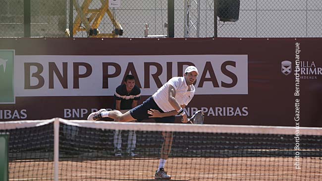 Julien Benneteau à l'attaque