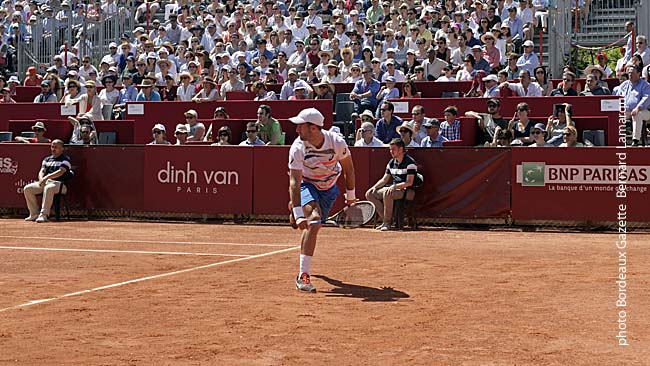 Steve Johnson en action