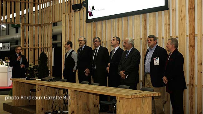 Bernard Severin, Alan Sichel, Eric Dulong, Stéphane Delaux, Laurent Gapenne, Pierre Goguet, Xavier Planti et Benoit Calvet