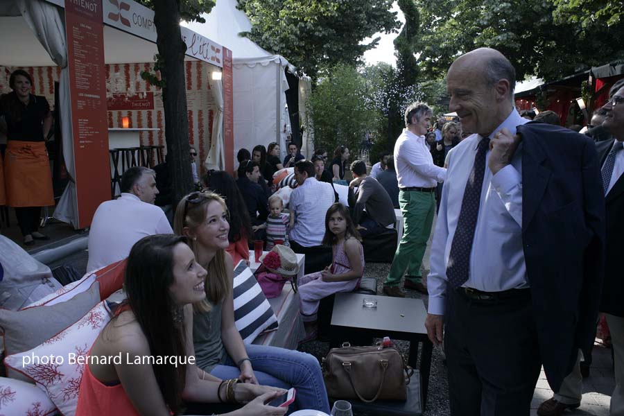 Un Alain Juppé très décontracté