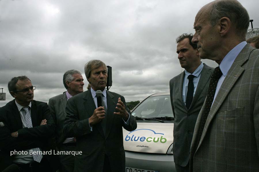 Gérard Chausset, Patrick Bobet, Vincent Bolloré, Vincent Feltesse et Alain Juppé