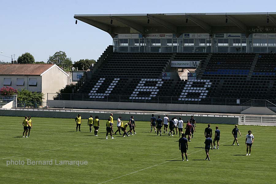 Dernier entrainement avant de recevoir Toulouse