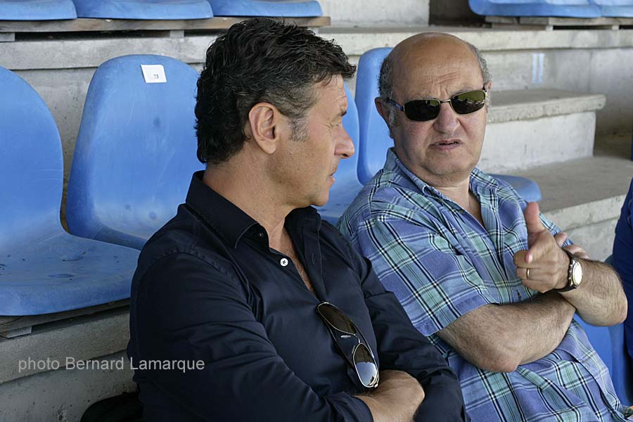 Laurent Marti et Gérard Piffeteau du Midi Olympique