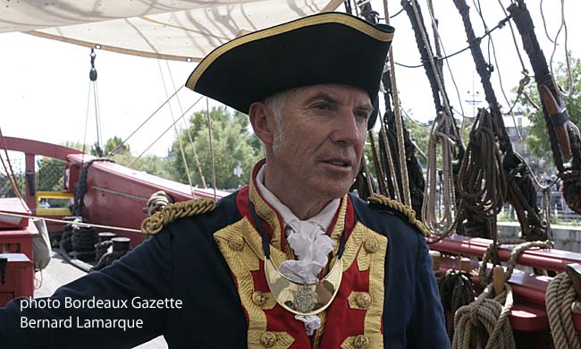Yann Cariou, Commandant de l'Hermione
