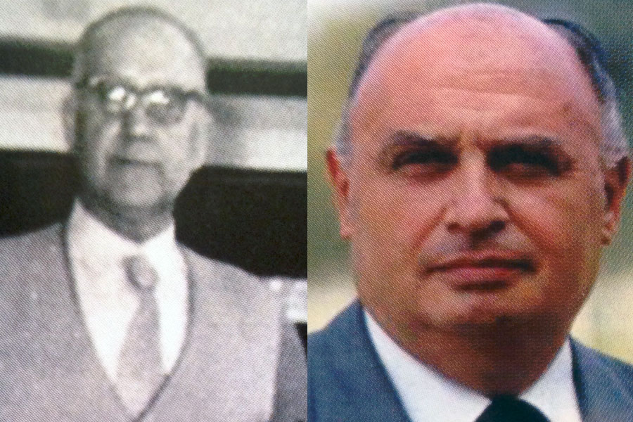 Raymond Ferrand et Nelson Paillou