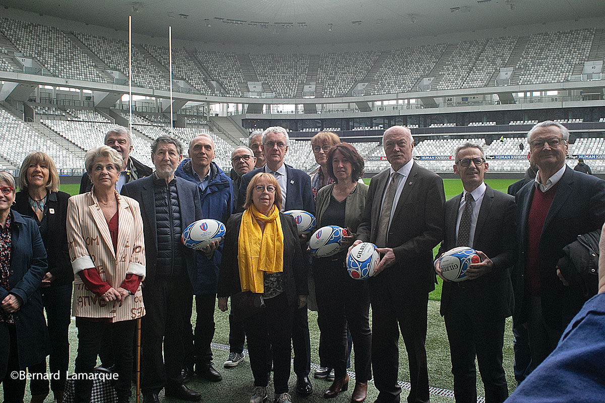 Organizó la Copa del Mundo de Rugby en Nueva Aquitania