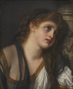 "L'Inconsolable" de Jean-Baptiste Greuze 