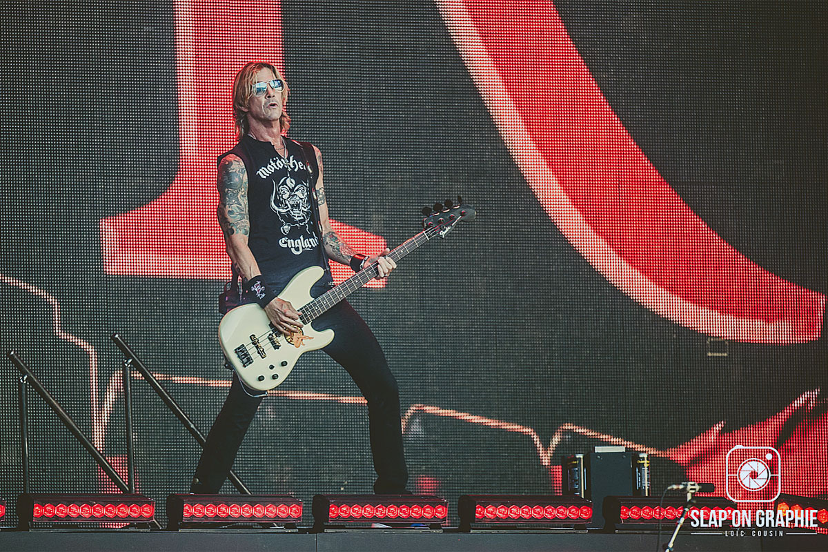 Le bassiste et chanteur Duff McKagan