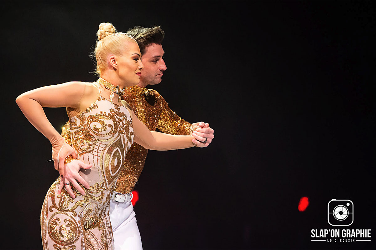 Brian Joubert et Katrina Patchett