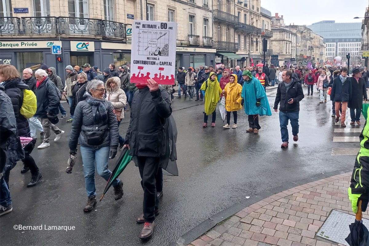 Monster parade in Bordeaux