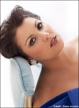 Portrait d'Anna Netrebko par Dario Acosta