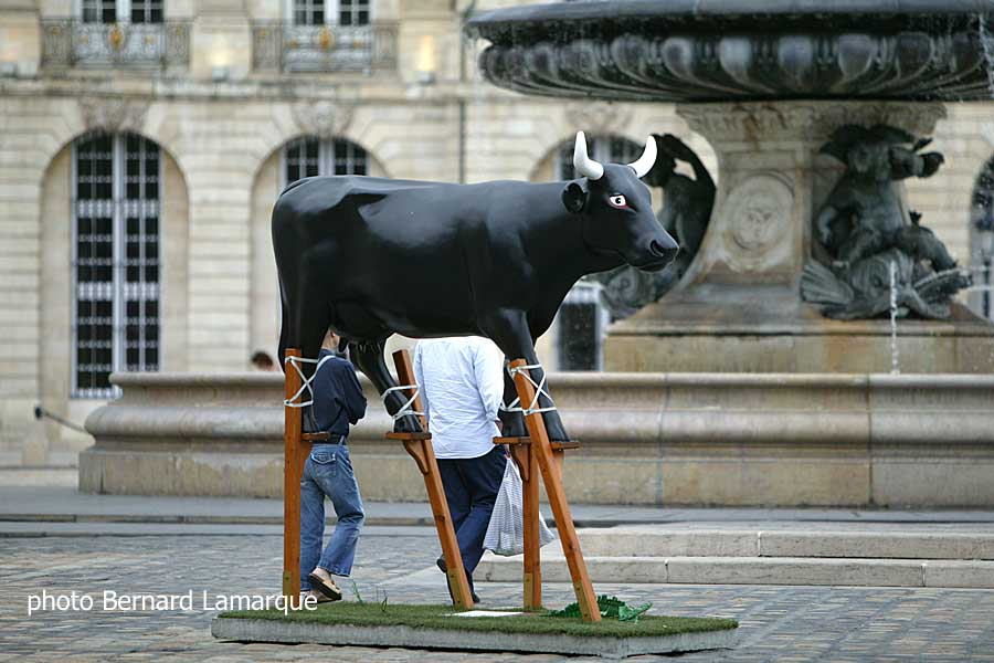 La vache landaise de la Cow-Parade