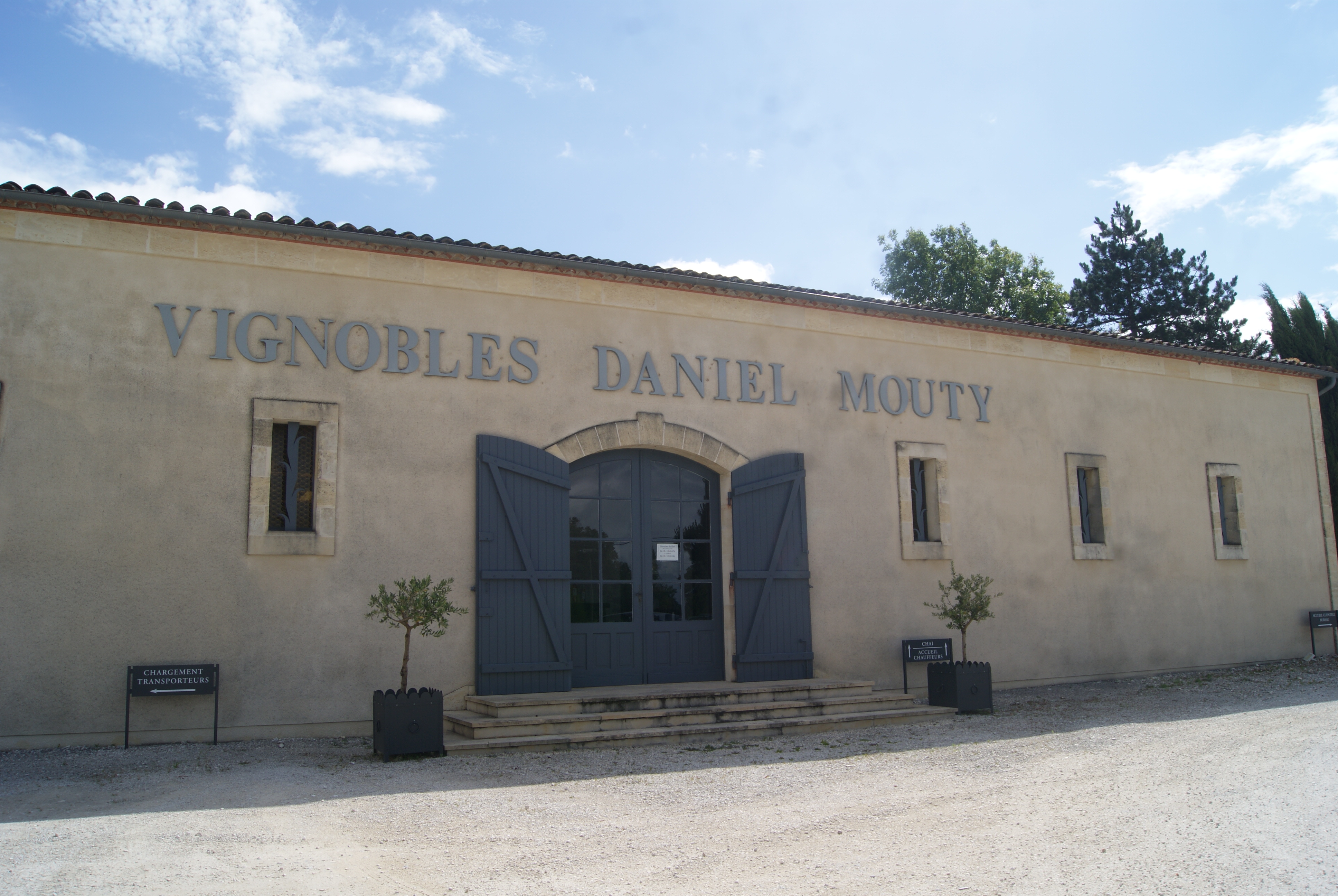 Au vignoble, maison familiale et bureaux communiquent