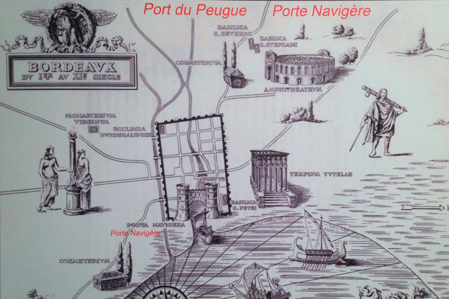 Plan de Bordeaux Plan de Bordeaux