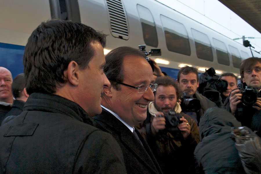 Manuel Valls et Françoi Hollande