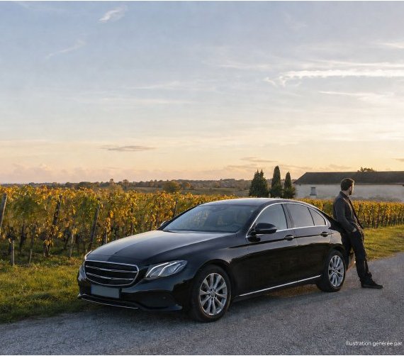 À Bordeaux, un chauffeur VTC trace sa route entre transferts et vignobles
