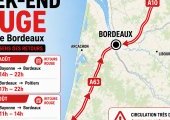 Week-end : vendredi et samedi rouge sur les routes autour de Bordeaux