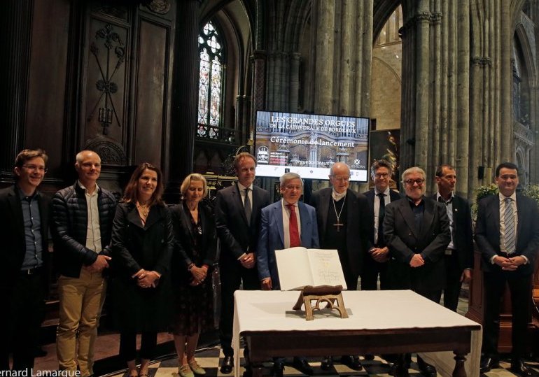 Cérémonie de lancement des grandes Orgues de Bordeaux