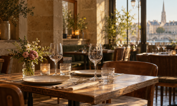 À Bordeaux, offrir un restaurant, c'est aussi faire découvrir la ville