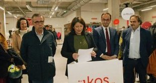 Inauguration du nouveau magasin IKOS à Ginko