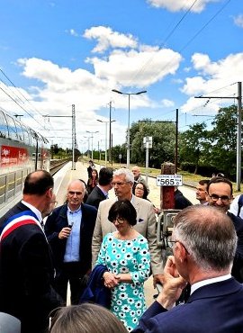 À Saint-Loubès, le RER girondin prend de la longueur